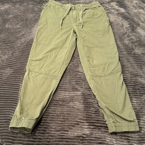 Converse Army Green Straight Leg Pants